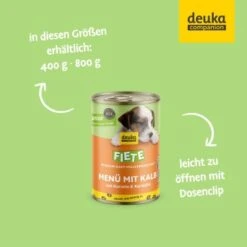 Fiete Junior Menü Mit Kalb, Karotte Und Kartoffel Deutsches Premium-Nassfutter 6x400g Dose -Ruffweal Verkaufe 018b279e3e272761bb57d9c1580b3524955ed9c3 1498592 de DE f81a7c4d11eb63f9dc1a841360ec911a75580217PAjg0z