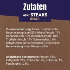 Adventuros Mini Steaks Hirsch 7x70g -Ruffweal Verkaufe 1f4cb3dec5b97840b039a102f2e0087719fc49d3 bdbcf252639ee764aae40a0c3f8afb0add9f2422