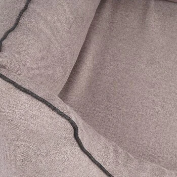 Knuffelwuff Orthopädisches Hundebett Wippo Aus Velours Mit Handwebcharakter Grau M-L 3 Knuffelwuff Orthopädisches Hundebett Wippo Aus Velours Mit Handwebcharakter Grau M-L – Bild 3