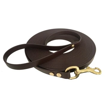 Bio-leine 25-35 Kg Schleppleine Biothane Dunkelbraun 3 M 1 Bio-leine 25-35 Kg Schleppleine Biothane Dunkelbraun 3 M