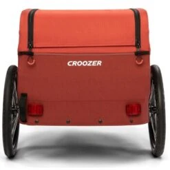 Croozer Cargo Kalle -Ruffweal Verkaufe 5673972616b14439ab661e22de4d5a436492ed55 croozer cargo pakko lava red rueckansicht