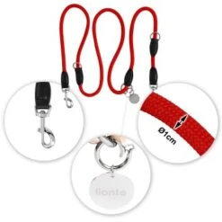 Lionto Verstellbare Hundeleine, Doppelleine Rot -Ruffweal Verkaufe 6669acd8f5e61375ef46371d8011b105b15127a8 1657929 de DE 078dde0e28b8acac686748c154f73b053d540767PCUs63