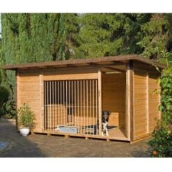 Sauerland Hundezwinger Balu Mit Hundehütte 3 M, 2 M, 2,15 M Ohne Bodenplatte