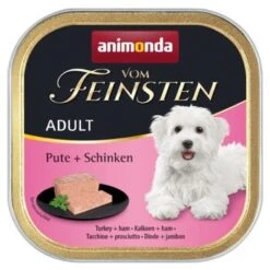 Animonda Vom Feinsten Adult In Sauce 22x150g Pute Und Schinken
