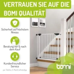 Bomi Türschutzgitter Extrahoch 107 Cm - Mira 73-81 Cm In Weiß Für Hunde & Katzen -Ruffweal Verkaufe 93d0946456e2eac5da385c85253e57fbb52c02aa 1545122 de DE 70d2f44bd44d992fa9c4905a0df3fd9e08b7329551Z0yn