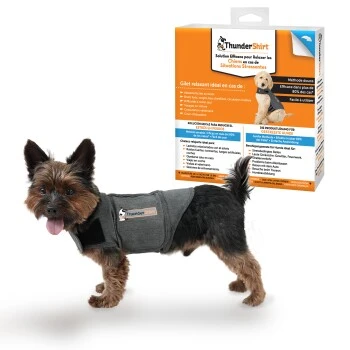 Thundershirt Beruhigungsweste Grau XS 1 Thundershirt Beruhigungsweste Grau XS