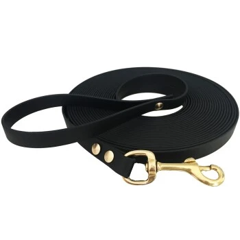 Bio-leine 25-35 Kg Schleppleine Biothane Schwarz 3 M 1 Bio-leine 25-35 Kg Schleppleine Biothane Schwarz 3 M