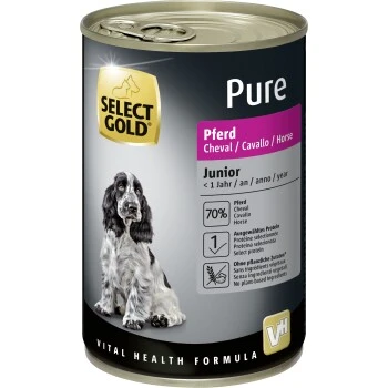 SELECT GOLD Pure Junior 100% Pferd 6x400 G 1 SELECT GOLD Pure Junior 100% Pferd 6x400 G