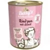 Betty's Landhausküche Rind Pur Mit Leinöl 6 X 400g Für Hund