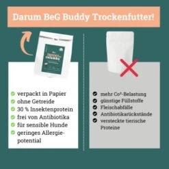BeG Buddy Trockenfutter Insekten, Hypoallergenes Insektenfutter - Sensitive 4 Kg 9 BeG Buddy Trockenfutter Insekten, Hypoallergenes Insektenfutter - Sensitive 4 Kg -Ruffweal Verkaufe fef85653d41cc5458f8536551000673b079c80f7 1457248 de DE c8ba830f5eb9c764debcc41c7fbd16f01ed47afcix0RC6